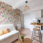 Le Tropical : T2 Renove Ambiance Cosy Et Coloree 公寓